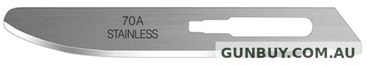 Havalon Quick Change blades #70A (12pk) Stainless Steel Clamshell