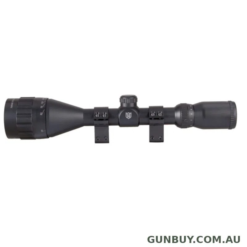 Nikko Stirling Mountmaster 4-12x50 AO 2pc 3/8