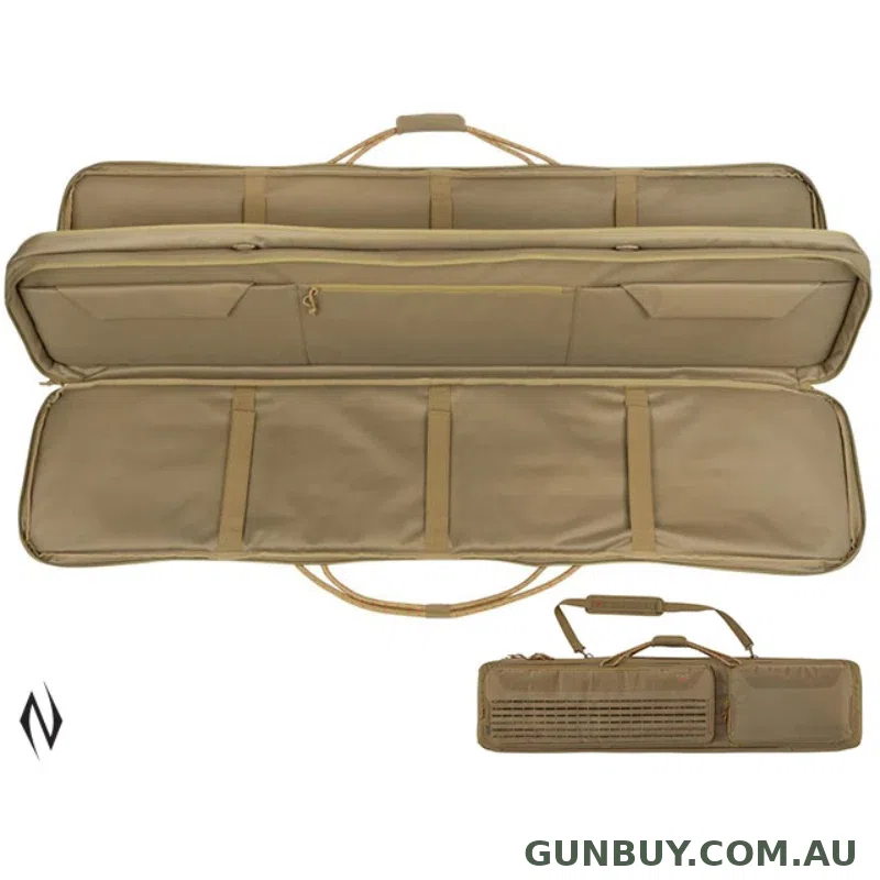 Allen Tac Six Unit Tactical Rifle Case Coyote Tan 55in