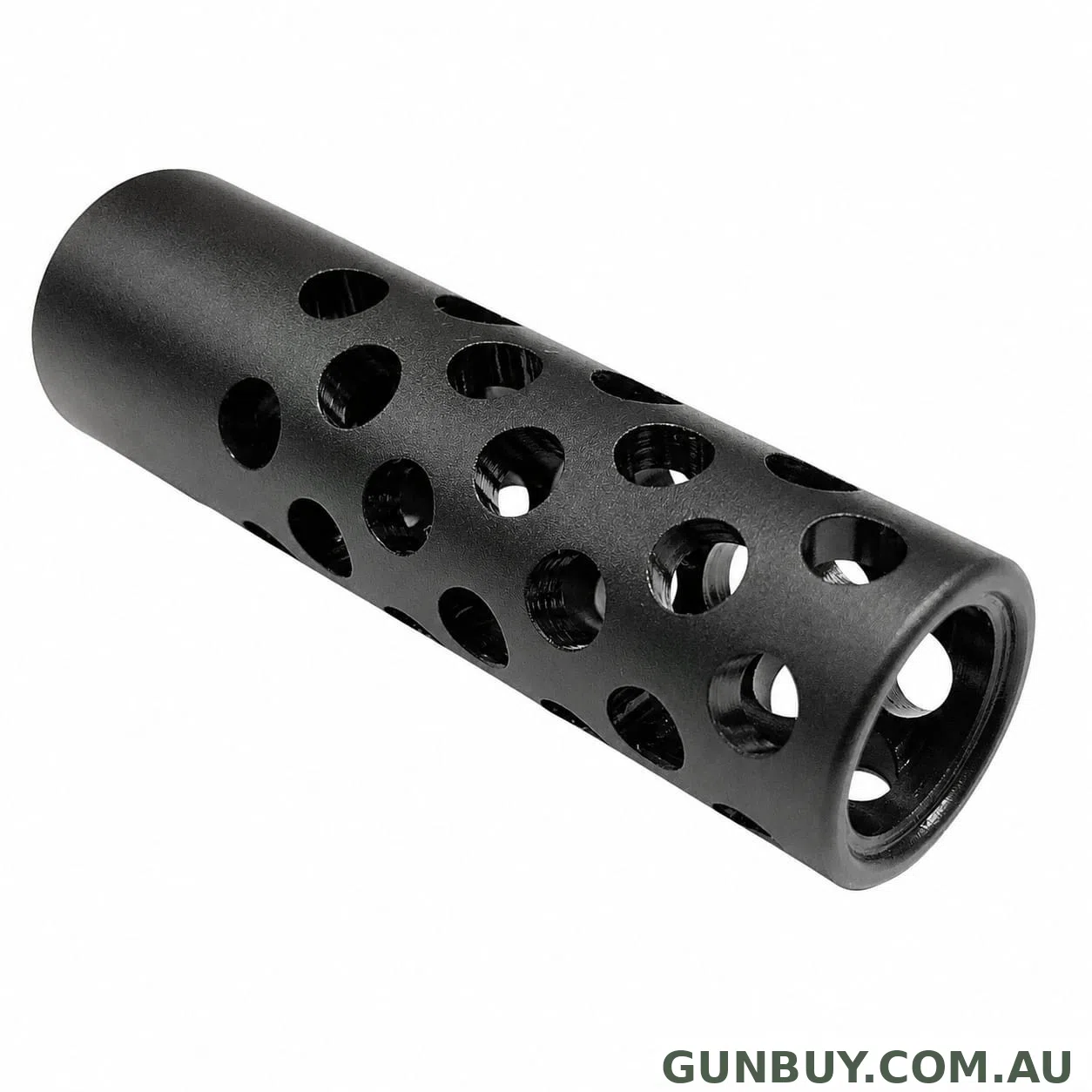 Grizzly Muzzle Brake Blued - Thread: 5/8x24TPI - Dia: 18.5mm - 45cal