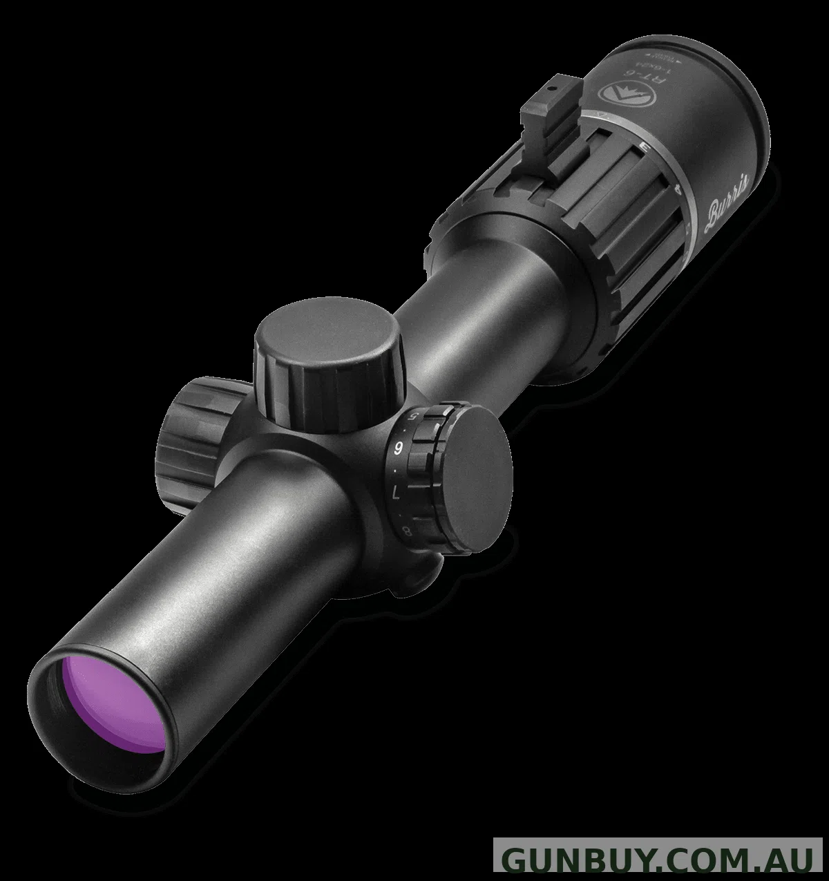 Burris RT6 1-6x24mm Ballistic AR Illum 30mm Kit with FF3 / PEPR Mount