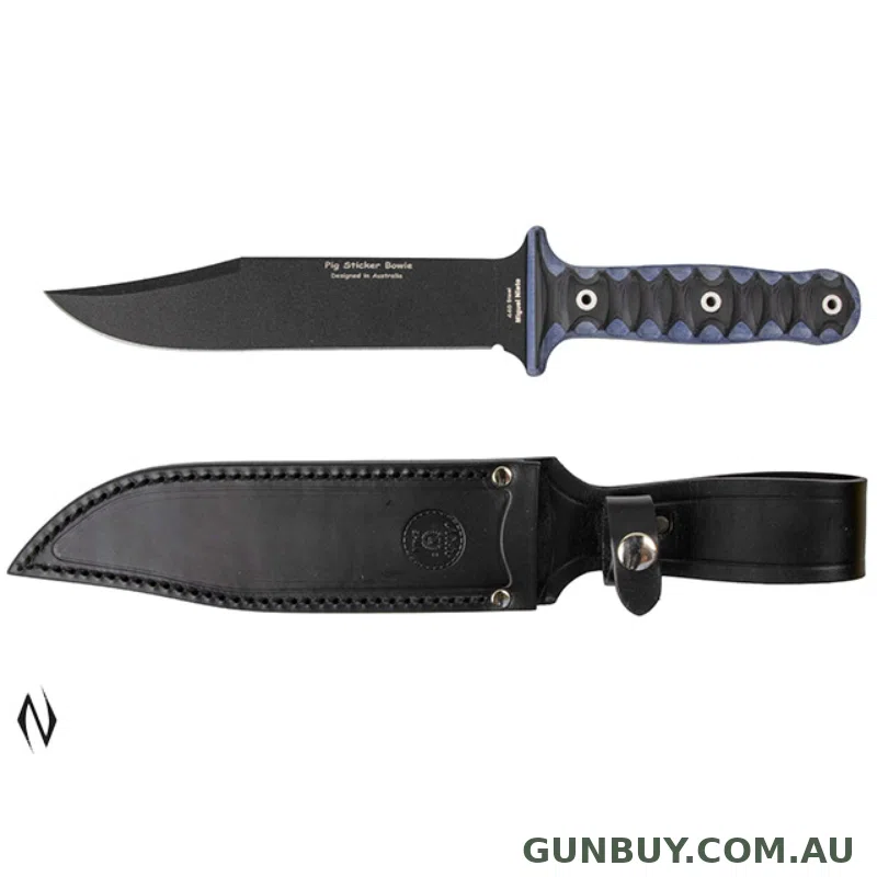 NIETO PIG STICKER BOWIE BLUE BLACK BLADE - SKU: N-B2NB