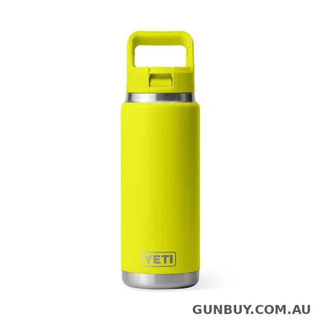 Yeti Rambler 26 oz C Straw Bottle Firefly Yellow