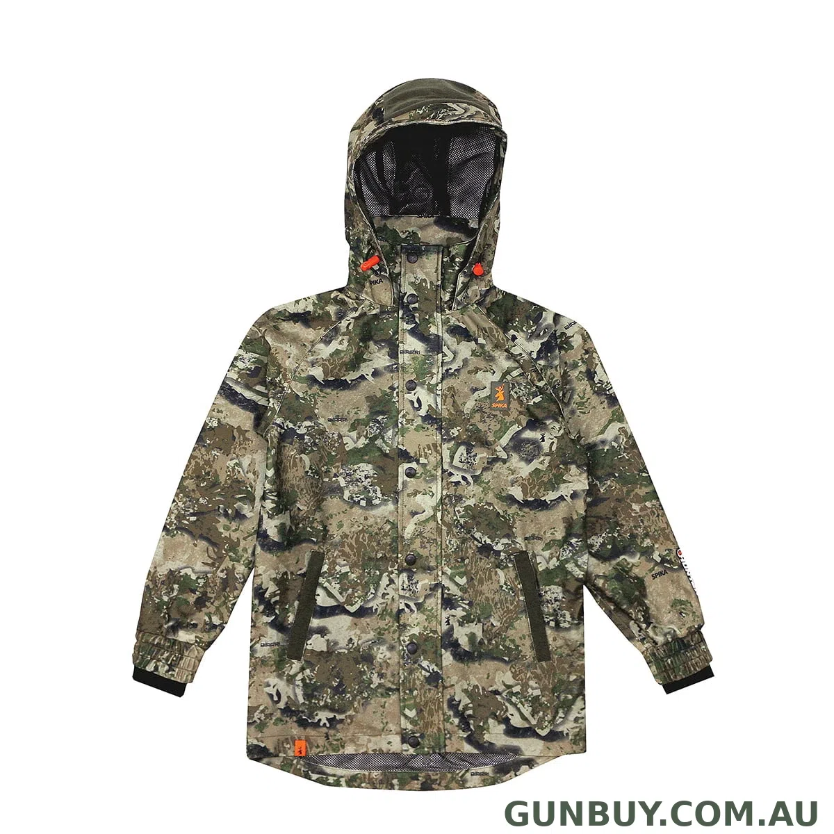 SPIKA VALLEY JACKET-KIDS-BIARRI CAMO-SIZE 12