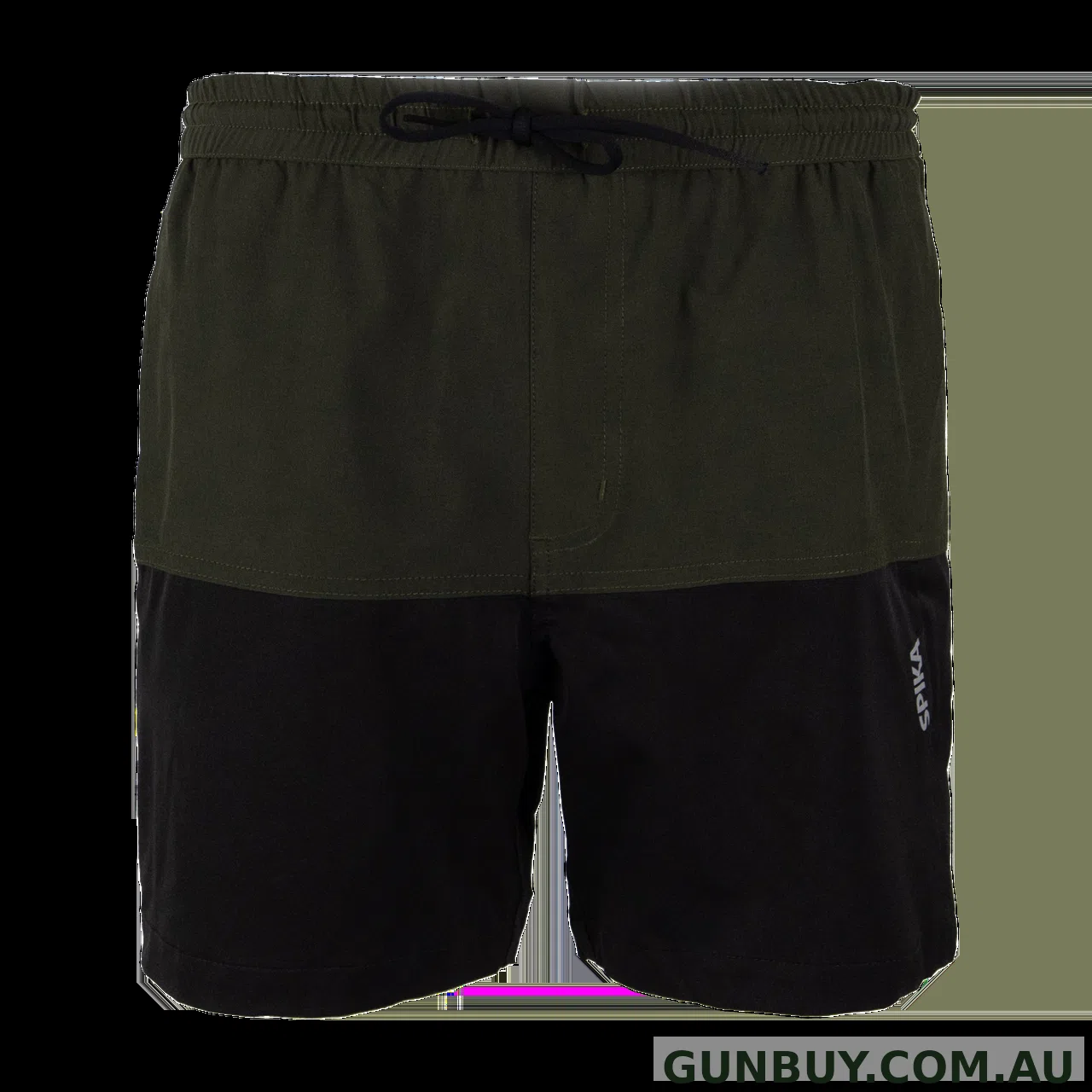 Spika MAKO SHORTS - YOUTH - OLIVE/BLACK - 12
