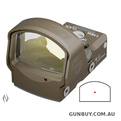 Leupold DeltaPoint Pro Reflex Sight 2.5 MOA Dot FDE - SKU: LE175840