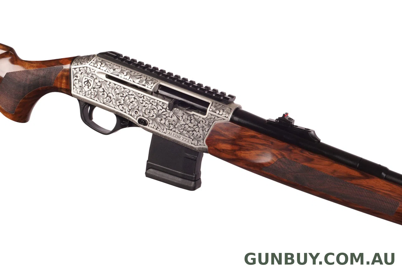 Akdas Arms Alcor Push Button Gen 2 Hand Engraved