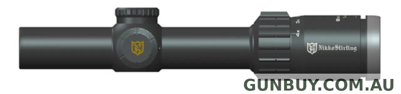 Nikko Boar Eater 1-4x24 30mm illum 4 dot extreme 1/2 MOA