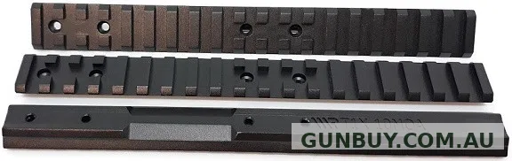 WR T1 Rail 10-MOA 195mm Black