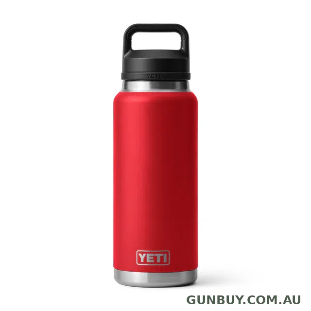 YETI Rambler 36oz Bottle Chug Rescue Red