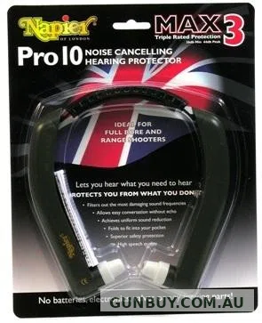 Napier Pro10 MAX3 Noise Cancelling Hearing Protection