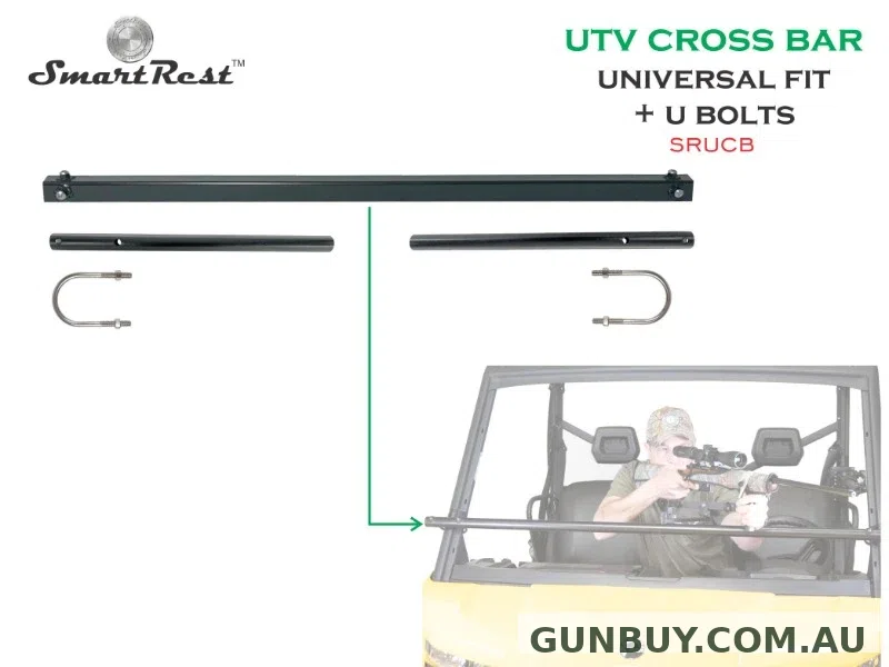 SmartRest UTV Universal Cross Bar with U Bolts