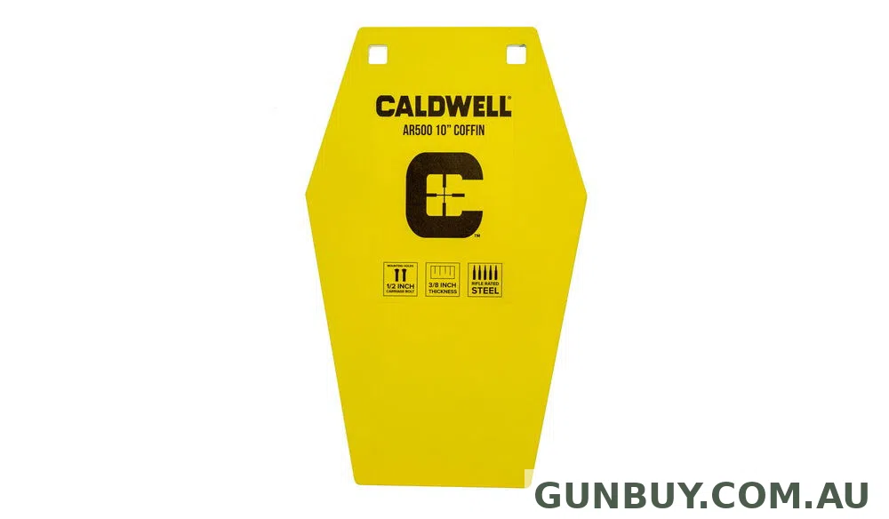 CALDWELL AR500 TARGET 10IN COFFIN - SKU: CALD-AR10 Item