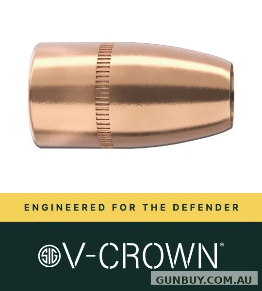 Sierra 9mm 147gr Jacketed Hollow Point V-Crown Projectiles