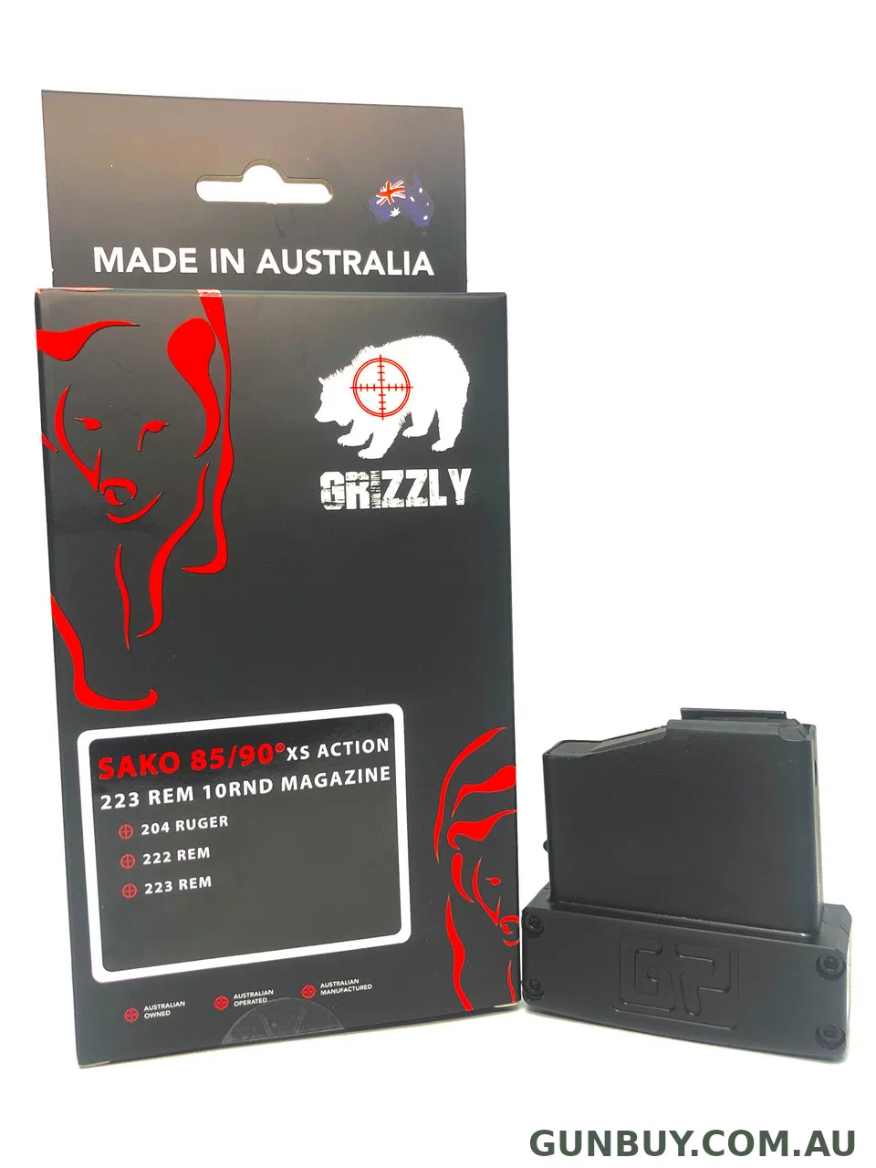 Grizzly Sako 85/90 Extra Short Action 10rnd Magazine