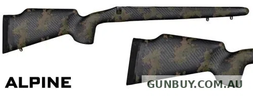 Mesa Altitude T3/RH Carbon Stock Sporter Profile Alpine Camo