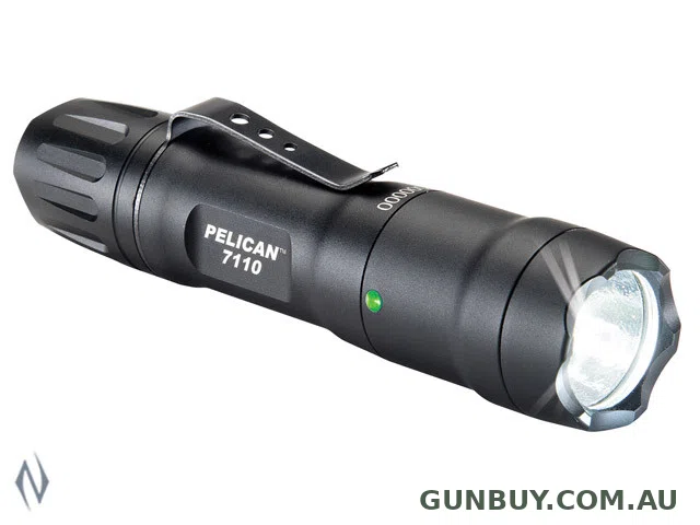 Pelican Torch 7110 LED Black 445 Lum 1 x CR123 / 1 x AA