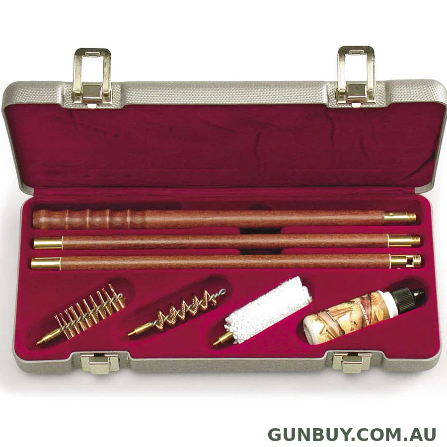 Stilcrin Cleaning kit with varnished walnut rod 3pcs