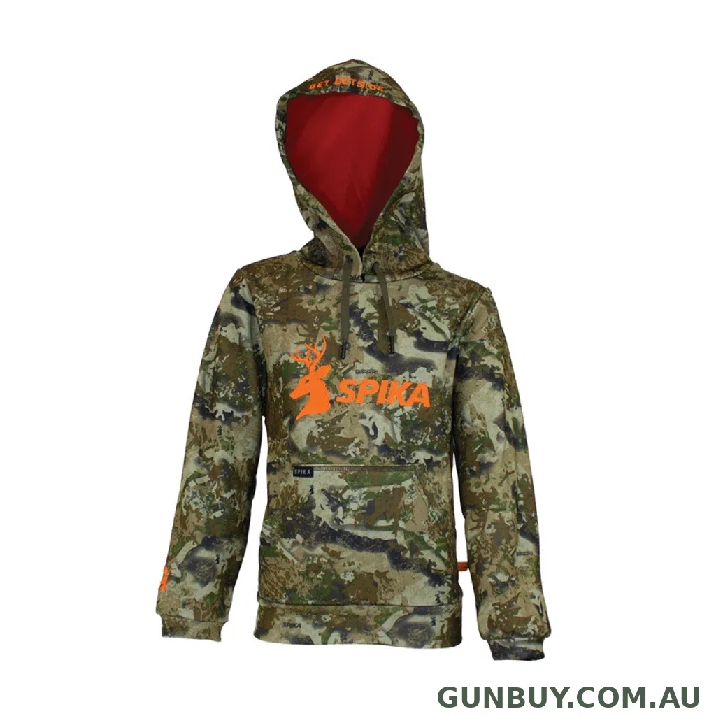 Spika Go Classic Hoodie - Boys - Biarri Camo - Size 2