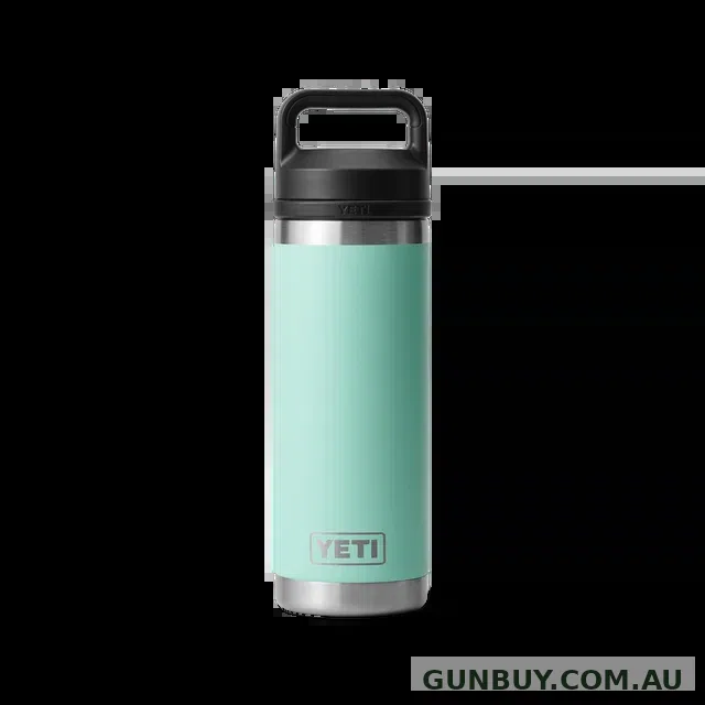 Yeti Rambler 18oz Bottle SEAFOAM w/ Chug Cap