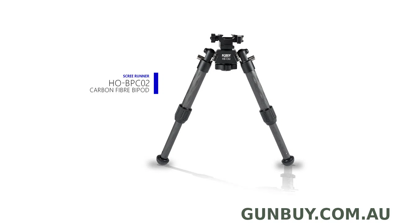 Scree Runner Carbon Fibre Bipod 190mm to 240mm