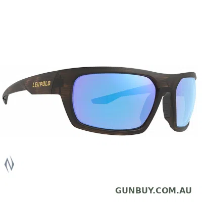 Leupold Sunglasses Packout Matte Tortoise Blue Mirror
