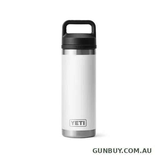 Yeti Rambler 18oz Bottle White w/ Chug Cap