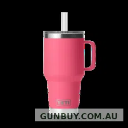YETI 35OZ STRAW MUG TROPICAL PINK