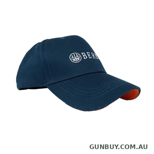 Beretta Baseball Cap Blue & Orange
