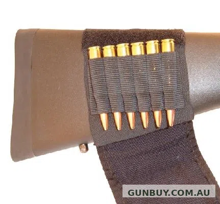 Grovtec Buttstock Cartridge Shell Holder-Rifle with Flap
