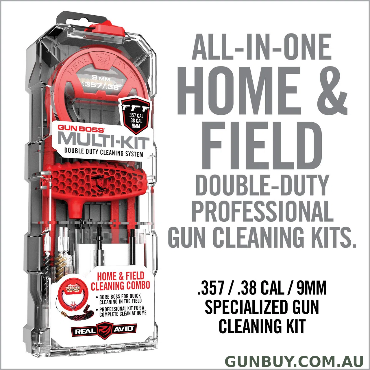 REAL AVID Gun boss multi kit 9MM .357/.38