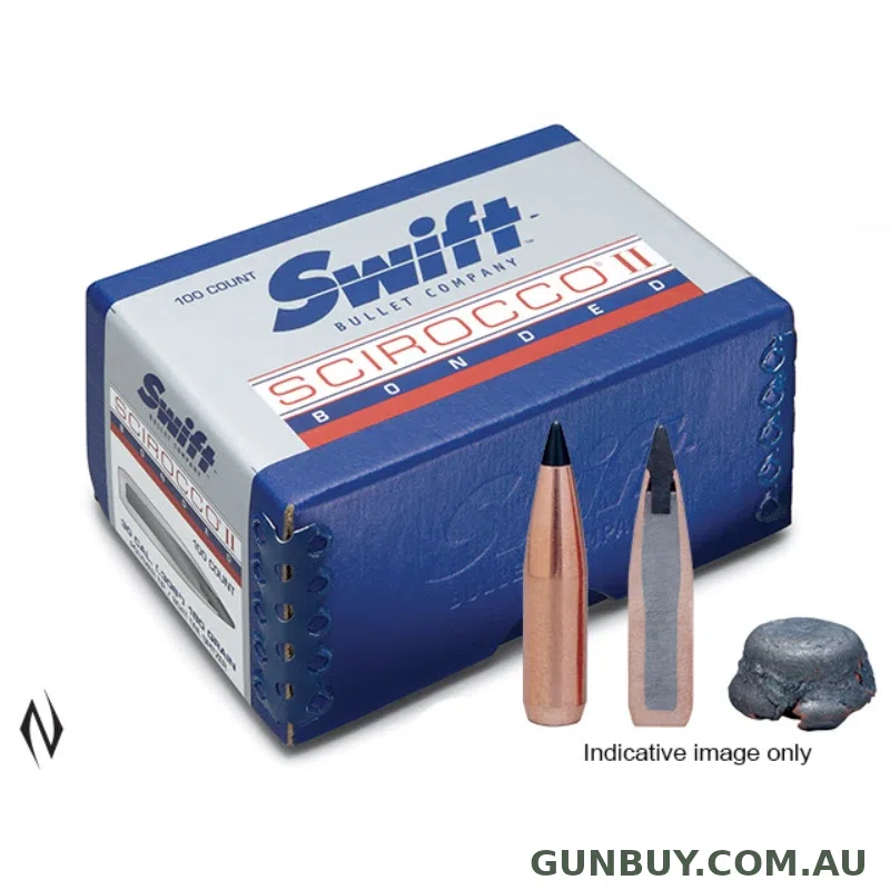 Swift Bullets 308 165gr Scirocco 100pk