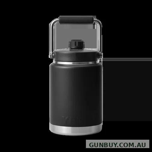 YETI Rambler Half Gallon Jug Black