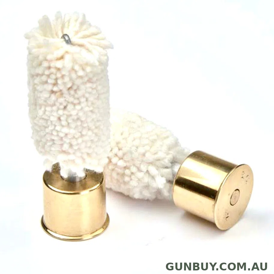 Stilcrin 2pcs 12GA Brass Snap Caps + Wool Mops