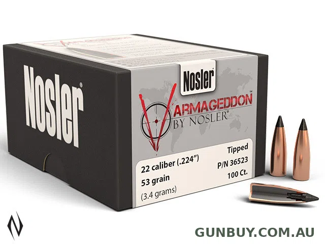 NOSLER 50GR TIP VARMAGEDDON 100PK