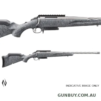 Ruger American Gen II Std Grey 20" + Muzzle Brake 3 Shot