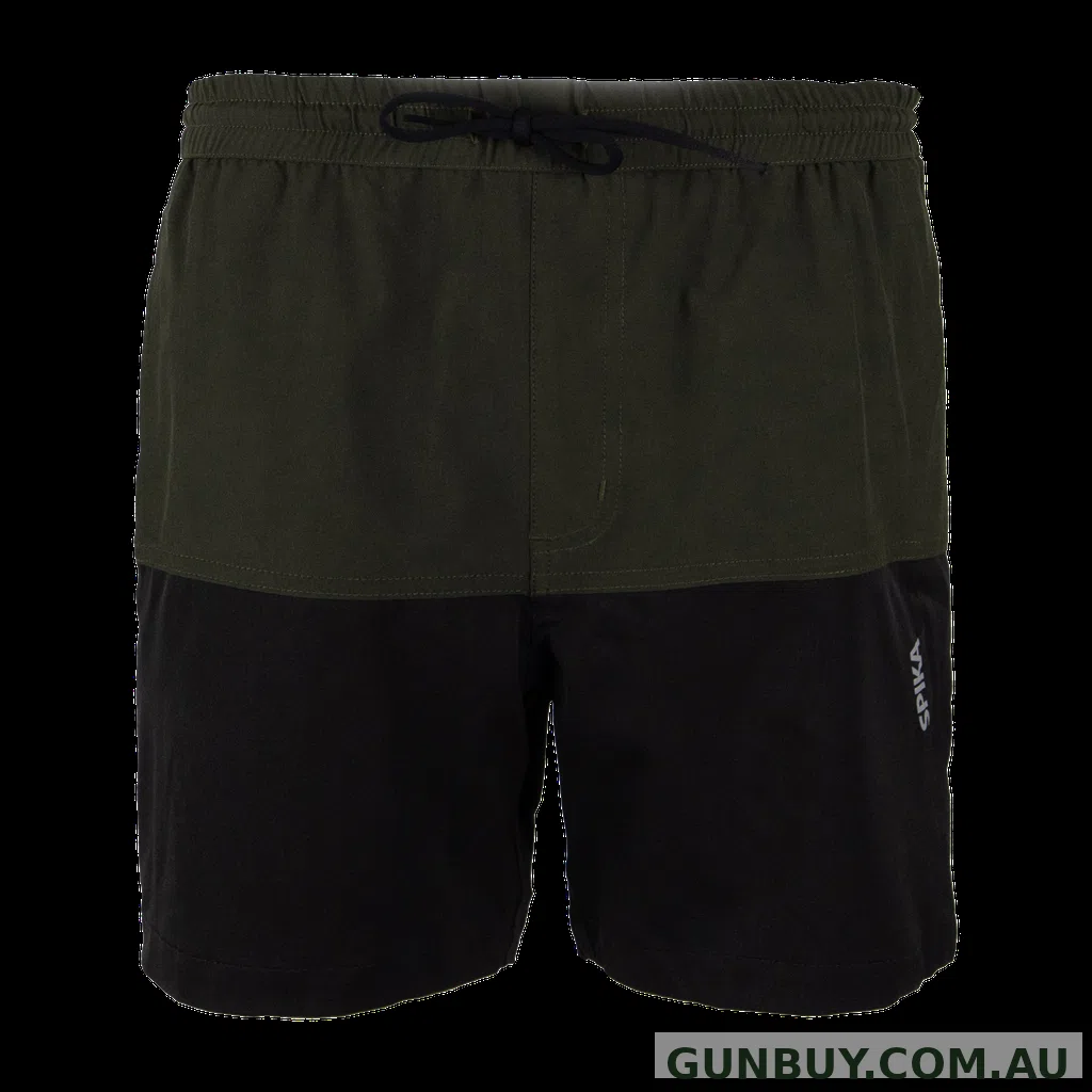 Spika Mako Shorts Youth - Olive/Black - 2