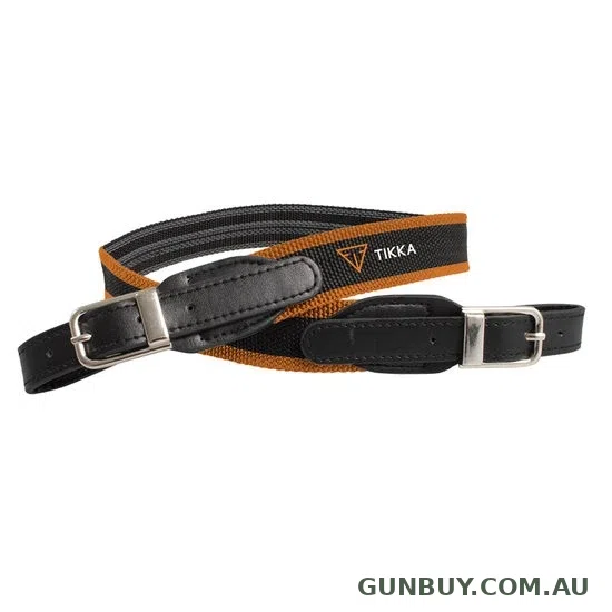 Tikka Black & Orange Nylon & Leather Sling (no swivel)