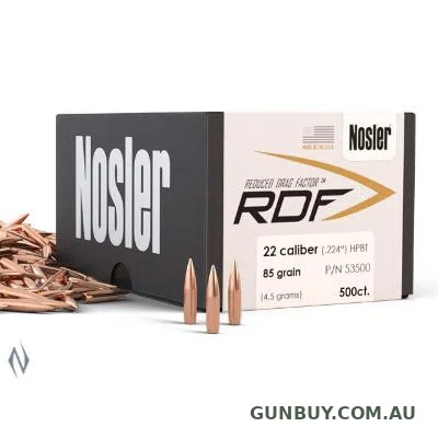 Nosler RDF 224 77gr HPBT 500pk
