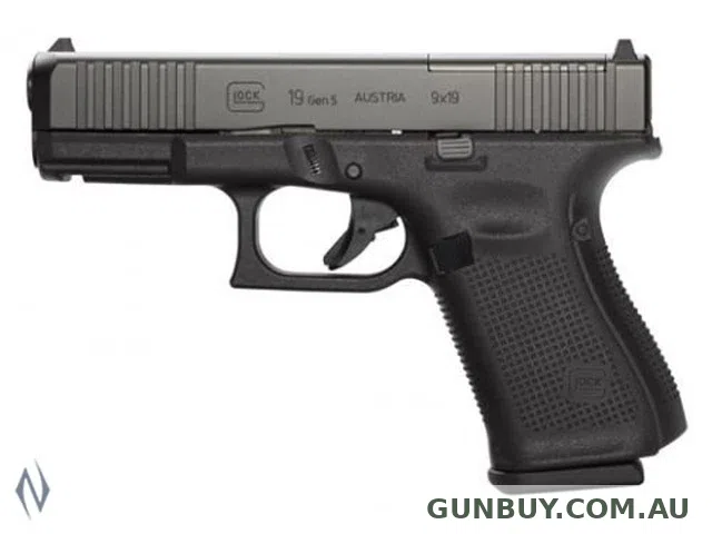 Glock 19 Gen5 FS Compact 10 Shot 102mm