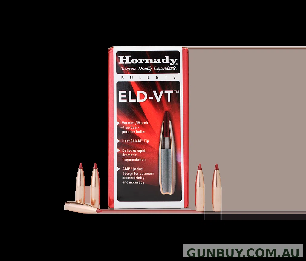 Hornady 22 Cal .224 62 Gr ELD-VT