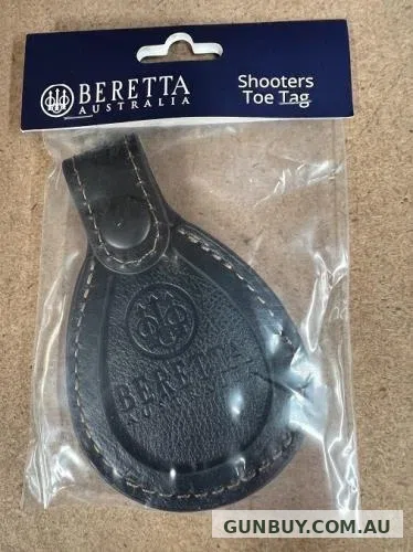Beretta Australia Leather Toe Tag