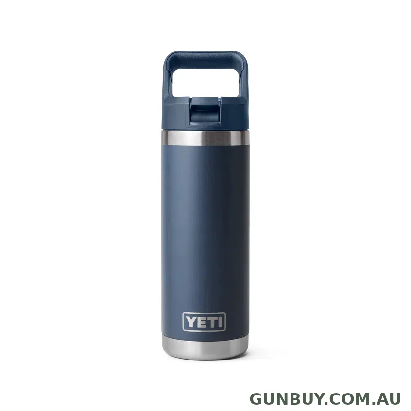 Yeti Rambler 18oz C Straw Bottle Navy