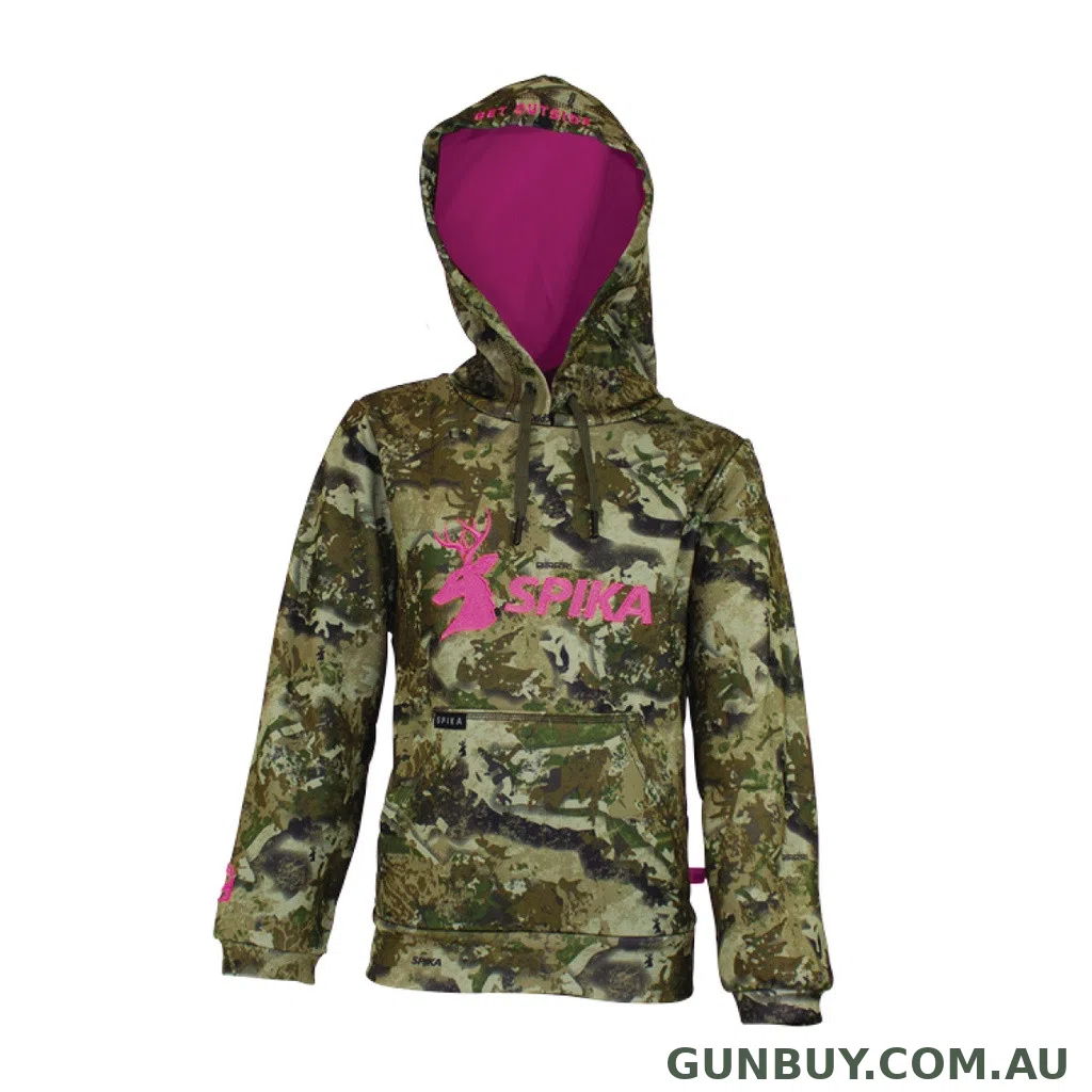 Spika Go Size 6 Classic Hoodie - Girls - Biarri Camo