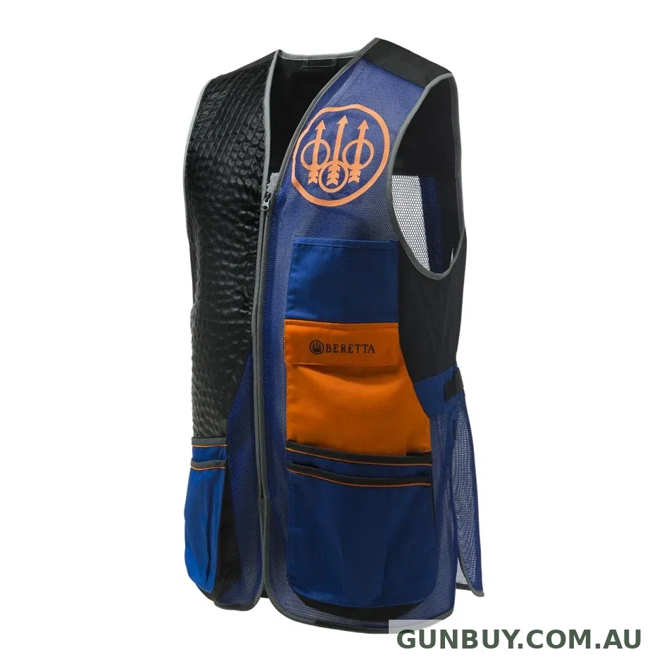 Beretta Sporting Med Vest Evo Blue & Black