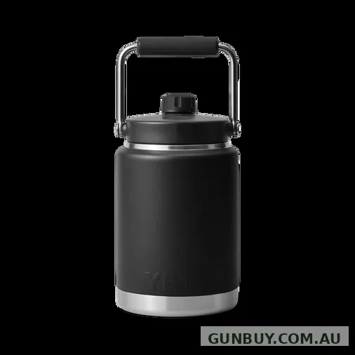 YETI Rambler Half Gallon Jug Black