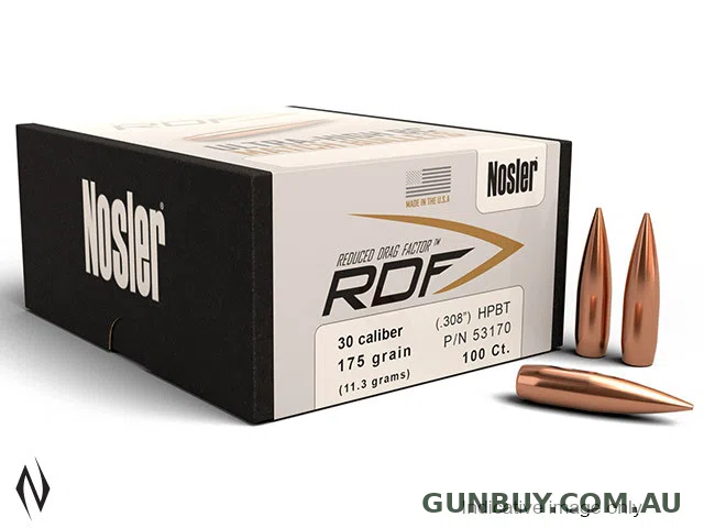 Nosler RDF 168gr HPBT 100pk
