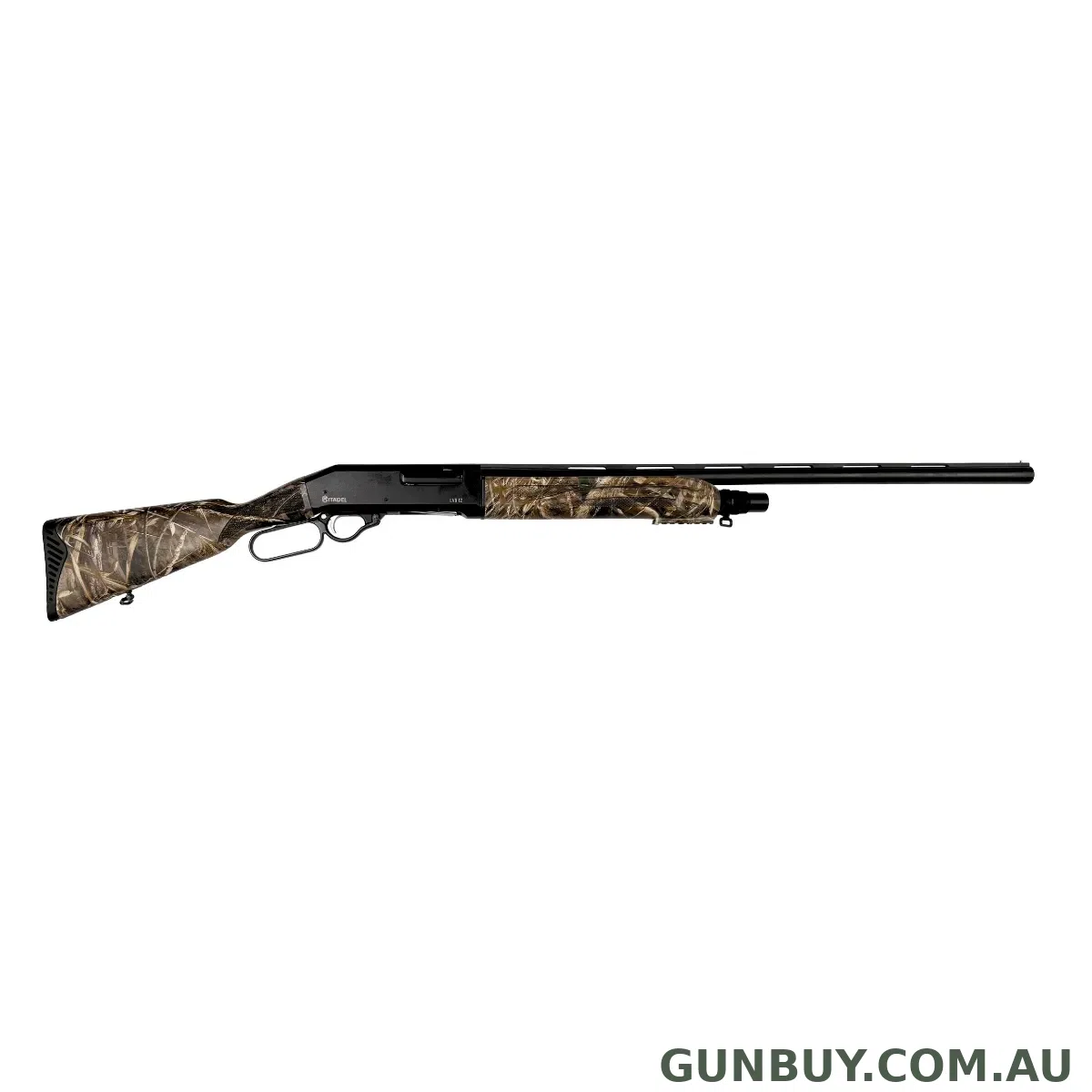 Citadel Lever Action Shotgun Synthetic Camo 5 plus 1 28in