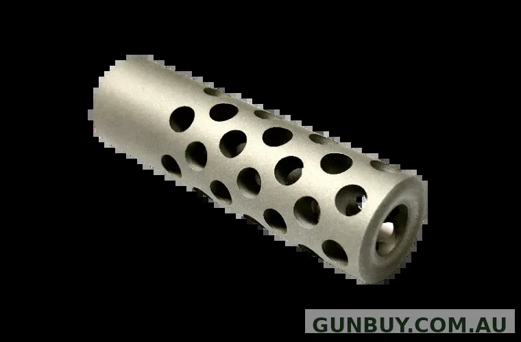 Grizzly Muzzle Brake Stainless 5/8X24TPI 18.2mm