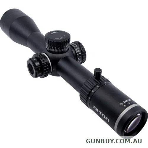 Riton Optics X7 Conquer 3-24x50IR SFP MOA